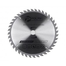 Диск Polax пиляльний по дереву з твердосплавними напайками 230 x 22.2/20, 40 Т (54-140)