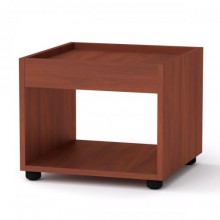 Стіл журнальний МГ-6 тумба-1 Компаніт Яблуня (42х42х35 см)