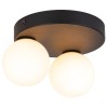 Стельовий світильник TK Lighting Bianca 24x19x15 см Біло-чорний (TK5682)