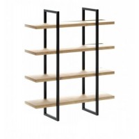 Навісна - настінна полиця у стилі Loft NS-1041 910x600x200 мм Черный Навісна - настінна полиця у стилі Loft NS-1041 910x600x200 мм Черный