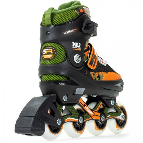 Ролики SFR Pixel 33-37 Зелений-Помаранчевий Ролики SFR Pixel 33-37 Зелений-Помаранчевий