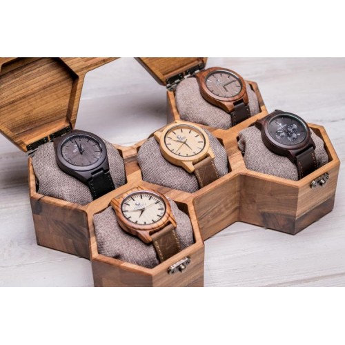 Органайзер для наручних годинників ecoWalnut 7.3х27.1х18.8 см Органайзер для наручних годинників ecoWalnut 7.3х27.1х18.8 см