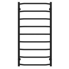 Рушникосушарка водяна Трапеція П9 500х1000 Deffi Чорний (C.TR.100.50.9.B.B)