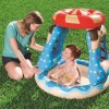 Дитячий надувний басейн Bestway 52270 «Цукерка» 91 х 91 х 89 см, з навісом (hub_5arz6s) в інтернет супермаркеті PbayMarket!