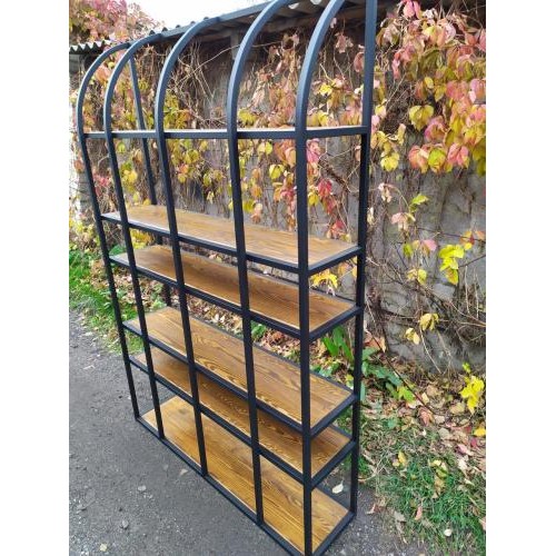 Стелаж GoodsMetall у стилі Лофт 1800х1200х300 СТЖ206 Стелаж GoodsMetall у стилі Лофт 1800х1200х300 СТЖ206