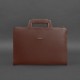 Жіноча шкіряна сумка для ноутбука та документів BlankNote 15 Burgundy (BN-BAG-36-vin)