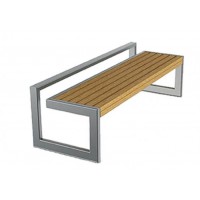 Вулична лава в стилі Loft Сірий NS-2202 630x1600x450 мм Вулична лава в стилі Loft Сірий NS-2202 630x1600x450 мм