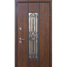 Двері вхідні Ваш Вид Страж Пруф / STRAJ PROOF Nominal Горіх натуральний 970х2040х80 Ліве/Праве