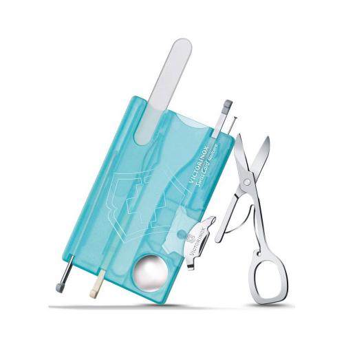 Мультитул Victorinox Swisscard Nailcare Блакитний (07240.T21) Мультитул Victorinox Swisscard Nailcare Блакитний (07240.T21)
