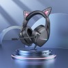 Навушники Borofone BO106 Cute cat ear luminous gaming 2 м Phantom Cat