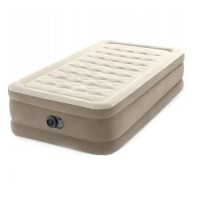 Надувне ліжко Intex 64426, 99 х 191 х 46 см, вбудований електронасос. Односпальне