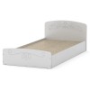 Односпальне ліжко Компаніт Ніжність-90 МДФ альба (білий) в інтернет супермаркеті PbayMarket!