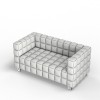 Двомісний диван KULIK SYSTEM NEXUS Екошкіра 2 Білий (hub_vbfG53392) в інтернет супермаркеті PbayMarket!