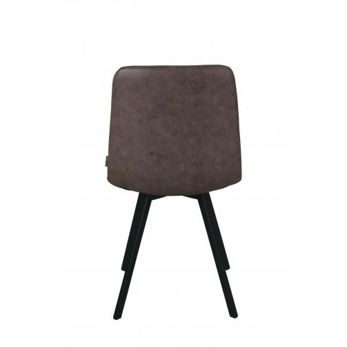 Стілець Max's furniture Норман 01 Чорний/Коричневий Стілець Max's furniture Норман 01 Чорний/Коричневий