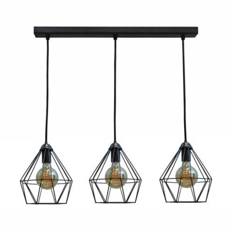 Світильник підвісний на три лампи MSK Electric Sierra NL 0537-3