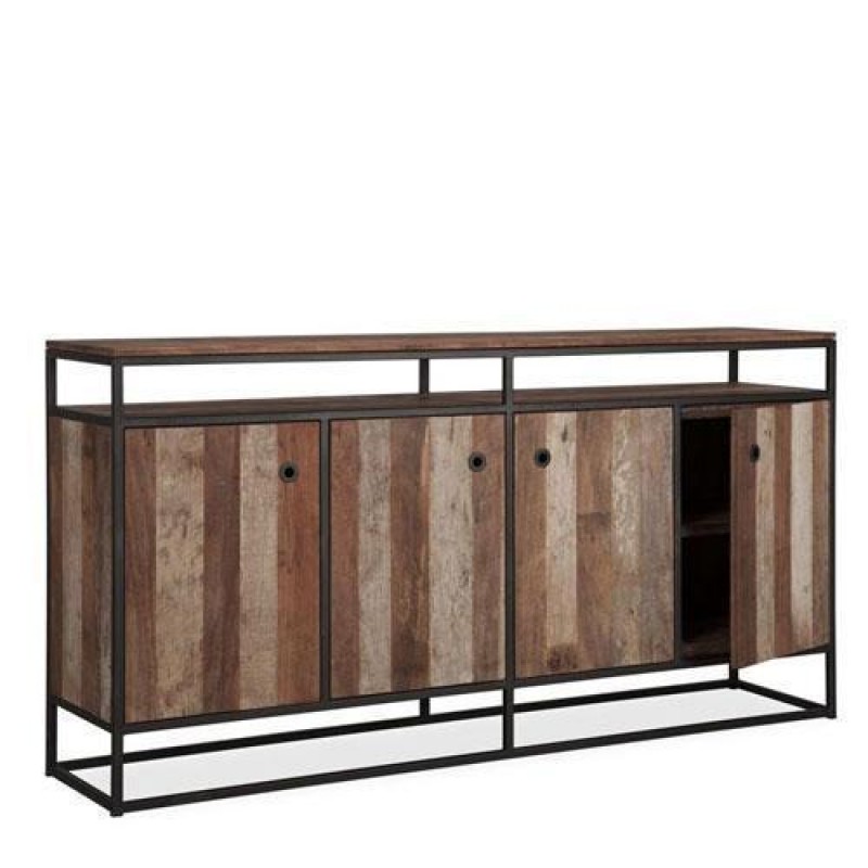 Комод Loft NS-282 800x1400x400 мм Чорний