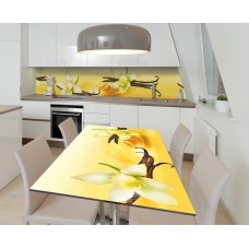 Наклейка 3Д вінілова на стіл Zatarga «Ванільний дурман» 600х1200 мм (Z184158st)