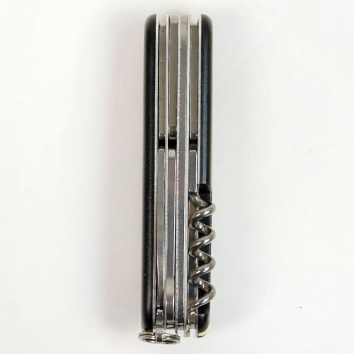 Складаний ніж Victorinox Huntsman Mat Чорний матовий лак з жовтим лого (1.3713.3_M0008p) Складаний ніж Victorinox Huntsman Mat Чорний матовий лак з жовтим лого (1.3713.3_M0008p)