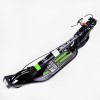Двоколісний складаний самокат ліхтарик 2 амортизатора Best Scooter 100 кг Black and green (114435)