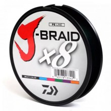 Шнур Daiwa J-Braid X8 0.16мм 150м Multi Color (699032 / 12755-016)