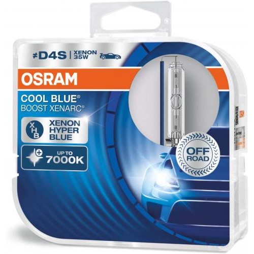 Автолампа ксенон OSRAM 66440CBB-DUO COOL BLUE BOOST D4S 85V 35W P32d-5 XENARC комплект в інтернет супермаркеті PbayMarket!