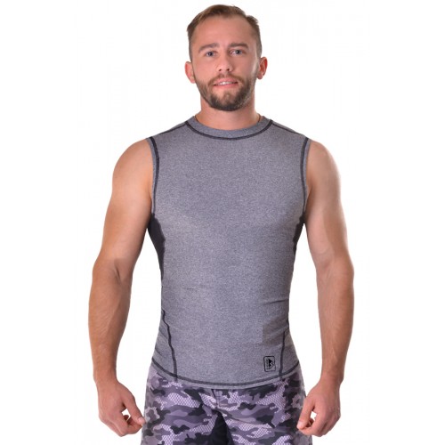 Майка компресійна Berserk Sport F-17 Сірий 2XL