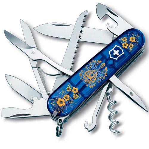Складаний ніж Victorinox Huntsman Ukraine 91 мм 15 функцій Українські мотиви (1.3713.T2_T1370u) Складаний ніж Victorinox Huntsman Ukraine 91 мм 15 функцій Українські мотиви (1.3713.T2_T1370u)