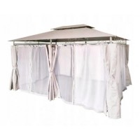 Павільон садовый GardenLine TOTEM 400х280 см Бежевий Павільон садовый GardenLine TOTEM 400х280 см Бежевий