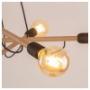 Люстра TK Lighting Helix Коричневий Чорний (TK4953)