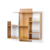 Полиця навісна Тиса Мебель П-21 Бук 910x240x900 мм