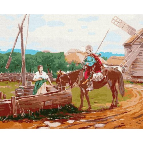 Картина за номерами Идейка Повернувшись додому 40х50см KHO4803 Картина за номерами Идейка Повернувшись додому 40х50см KHO4803