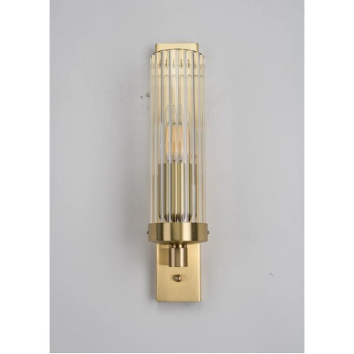 Бра PikArt Crystal 10x31 см Золотистий (23396-2)