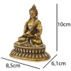 Статуя Будди Амітабхи (тиб. Опаме) Бронза Оксид Часткове сріблення Kailash 10 см (23892) в інтернет супермаркеті PbayMarket!
