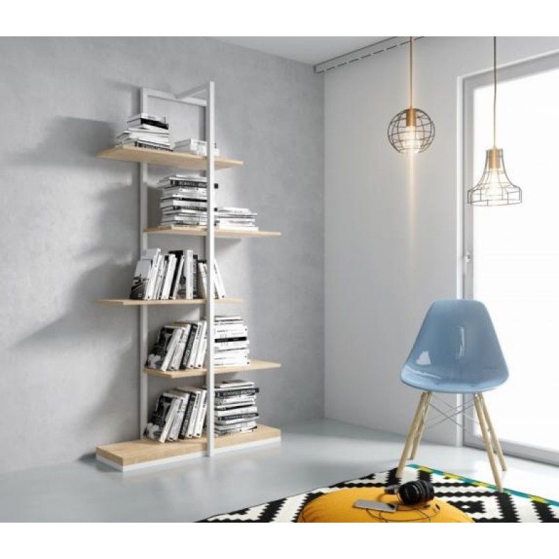 Стелаж для зберігання в стилі Loft NS-1717 1530x800x300 мм Черный