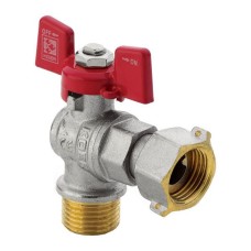 Кран з накидною гайкою 3/4