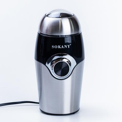 Кавомолка електрична Sokany SK-3024 150 Вт 50 г хром (SK3024)