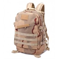 Рюкзак тактичний No Brand Molle Oxford 43 л Світлий камуфляж (1713134240)
