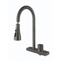 Змішувач для кухні Mixxus FOL-017 Graphite MI6344 Змішувач для кухні Mixxus FOL-017 Graphite MI6344