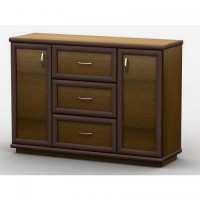 Комод Тиса Мебель АКМ-64 2 Лісовий горіх 60x90x140 см Комод Тиса Мебель АКМ-64 2 Лісовий горіх 60x90x140 см