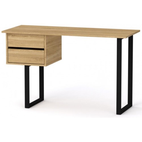 Стіл письмовий Лофт-3 Компаніт Дуб сонома (120х50х72,8 см) Стіл письмовий Лофт-3 Компаніт Дуб сонома (120х50х72,8 см)