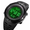 Спортивний наручний годинник Skmei 2070 Чорний