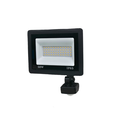 Прожектор світлодіодний з датчиком руху Lightwell LW-FL-B-50-S 50 W 295914