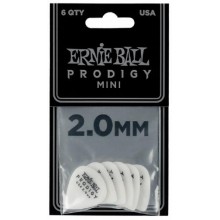Медіатори Ernie Ball 9203 Prodigy Mini Player 2.0 mm (6 шт.)