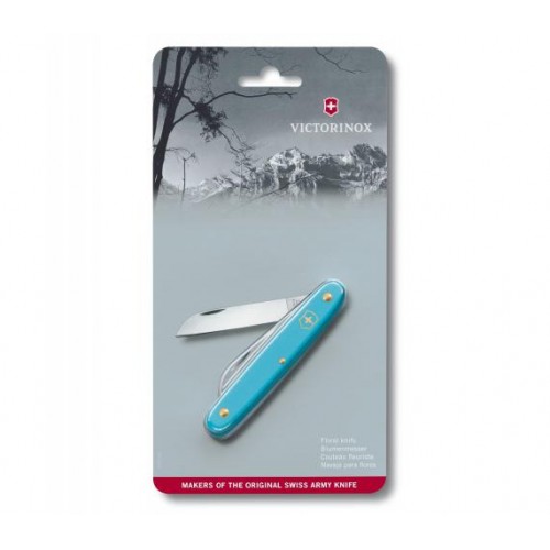 Швейцарський ніж Victorinox Floral садовий 100 мм 1 функція блакитний у блістрі (3.9050.25B1) Швейцарський ніж Victorinox Floral садовий 100 мм 1 функція блакитний у блістрі (3.9050.25B1)