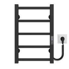 Рушникосушарка електрична Forest П5 400х500 Deffi Чорний JD04 (A.FR.50.40.5.E.B.R.2)