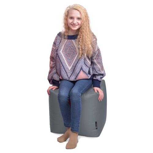 Пуф Кубик Оксфорд 40х40 Студія Комфорту Розмір Стандарт Сірий Пуф Кубик Оксфорд 40х40 Студія Комфорту Розмір Стандарт Сірий