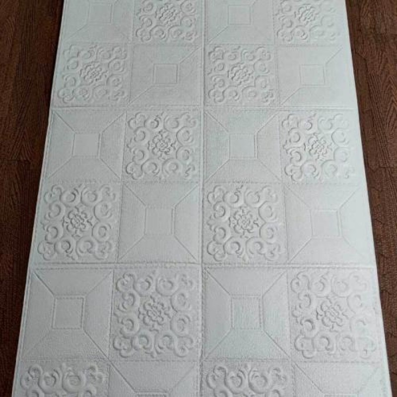 Самоклеюча 3D панель 3D Loft 19600x700x3 мм Білий (358)