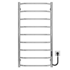 Рушникосушарка електрична Трапеція П9 500х1000 Deffi Хром JD03 (C.TR.100.50.9.E.C.R.1)