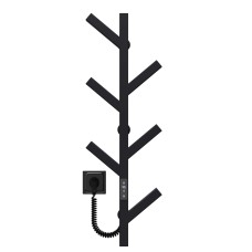 Рушникосушарка електрична Kir П6 800 Deffi Чорний JD04 (A.KR.80.6.E.B.U.2)