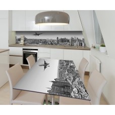 Наклейка вінілова на стіл Zatarga  